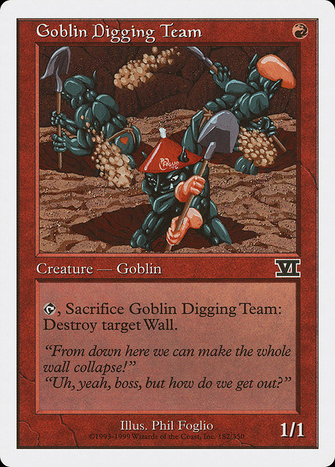 Goblin Digging Team [Classic Sixth Edition] | Gear Gaming Bentonville