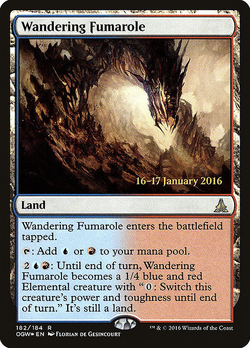 Wandering Fumarole [Prerelease Cards] | Gear Gaming Bentonville