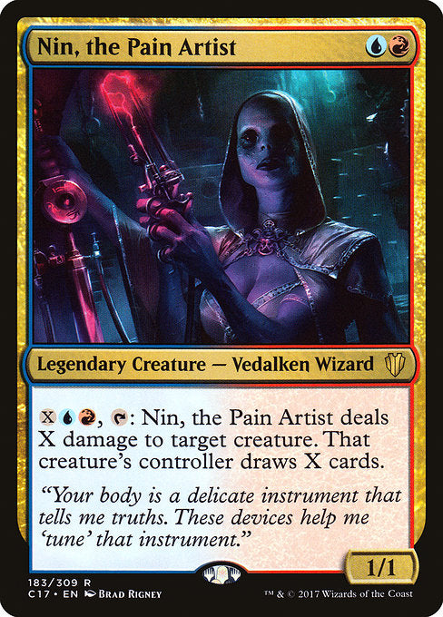 Nin, the Pain Artist [Commander 2017] | Gear Gaming Bentonville