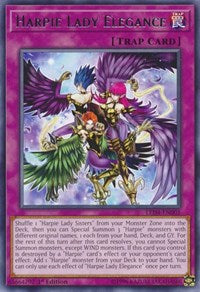 Harpie Lady Elegance [Legendary Duelists: Sisters of the Rose] [LED4-EN005] | Gear Gaming Bentonville