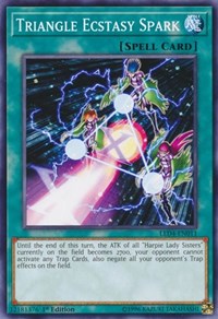 Triangle Ecstasy Spark [Legendary Duelists: Sisters of the Rose] [LED4-EN011] | Gear Gaming Bentonville