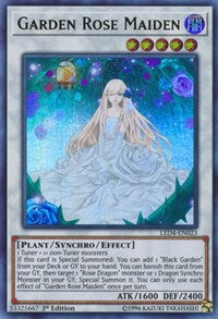 Garden Rose Maiden [Legendary Duelists: Sisters of the Rose] [LED4-EN023] | Gear Gaming Bentonville