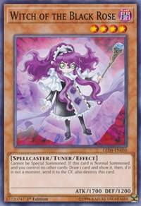 Witch of the Black Rose [Legendary Duelists: Sisters of the Rose] [LED4-EN030] | Gear Gaming Bentonville