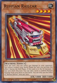 Ruffian Railcar [Legendary Duelists: Sisters of the Rose] [LED4-EN042] | Gear Gaming Bentonville