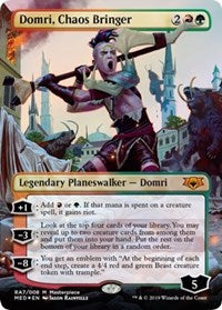 Domri, Chaos Bringer [Mythic Edition: Ravnica Allegiance] | Gear Gaming Bentonville