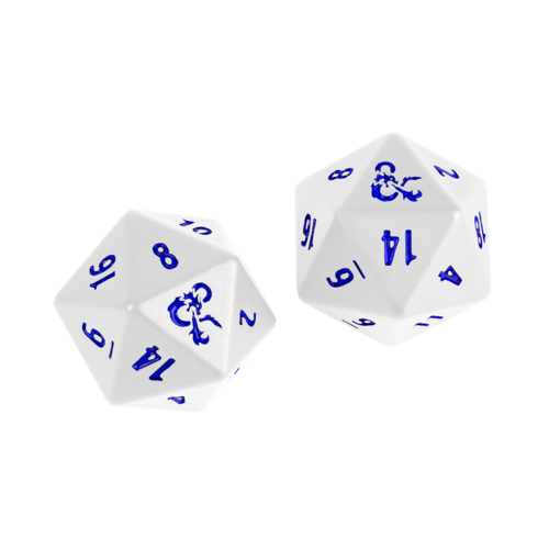 Heavy Metal Dungeons and Dragons D20 Dice: Icewind Dale (2) | Gear Gaming Bentonville