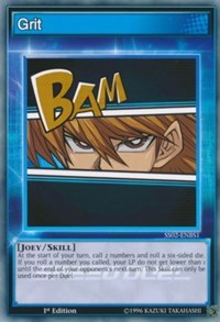 Grit [Speed Duel Decks: Duelists of Tomorrow] [SS02-ENBS1] | Gear Gaming Bentonville