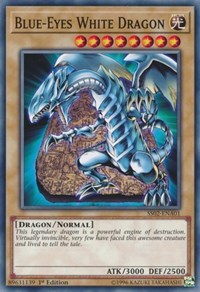 Blue-Eyes White Dragon [Speed Duel Decks: Duelists of Tomorrow] [SS02-ENA01] | Gear Gaming Bentonville