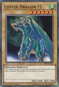 Luster Dragon #2 [Speed Duel Decks: Duelists of Tomorrow] [SS02-ENA04] | Gear Gaming Bentonville