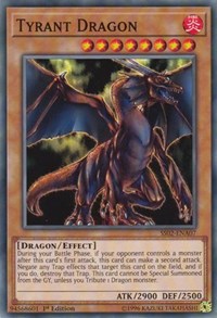 Tyrant Dragon [Speed Duel Decks: Duelists of Tomorrow] [SS02-ENA07] | Gear Gaming Bentonville
