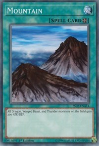 Mountain [Speed Duel Decks: Duelists of Tomorrow] [SS02-ENA14] | Gear Gaming Bentonville