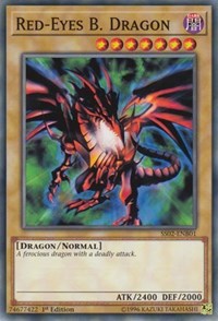 Red-Eyes B. Dragon [Speed Duel Decks: Duelists of Tomorrow] [SS02-ENB01] | Gear Gaming Bentonville