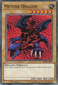 Meteor Dragon [Speed Duel Decks: Duelists of Tomorrow] [SS02-ENB02] | Gear Gaming Bentonville