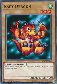 Baby Dragon [Speed Duel Decks: Duelists of Tomorrow] [SS02-ENB06] | Gear Gaming Bentonville