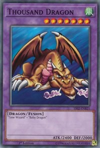 Thousand Dragon [Speed Duel Decks: Duelists of Tomorrow] [SS02-ENB21] | Gear Gaming Bentonville