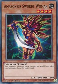 Amazoness Swords Woman [Speed Duel Decks: Duelists of Tomorrow] [SS02-ENC06] | Gear Gaming Bentonville