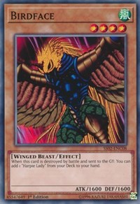 Birdface [Speed Duel Decks: Duelists of Tomorrow] [SS02-ENC08] | Gear Gaming Bentonville