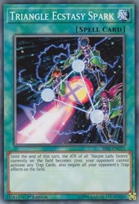 Triangle Ecstasy Spark [Speed Duel Decks: Duelists of Tomorrow] [SS02-ENC11] | Gear Gaming Bentonville