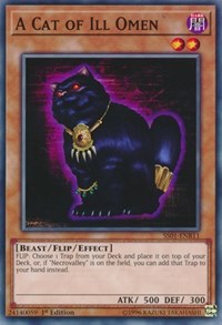 A Cat of Ill Omen [Speed Duel Decks: Destiny Masters] [SS01-ENB11] | Gear Gaming Bentonville