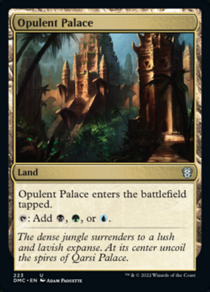 Opulent Palace [Dominaria United Commander] | Gear Gaming Bentonville