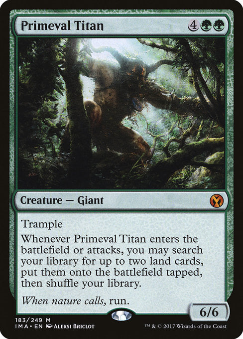 Primeval Titan [Iconic Masters] | Gear Gaming Bentonville