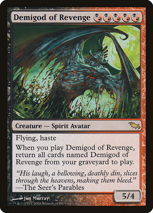 Demigod of Revenge [Shadowmoor] | Gear Gaming Bentonville