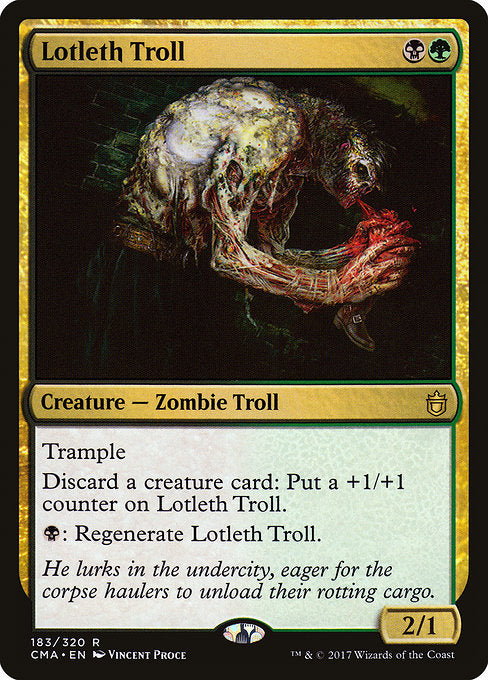 Lotleth Troll [Commander Anthology] | Gear Gaming Bentonville