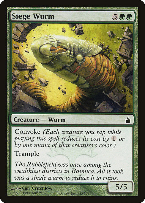 Siege Wurm [Ravnica: City of Guilds] | Gear Gaming Bentonville