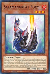 Salamangreat Foxy [Structure Deck: Soulburner] [SDSB-EN008] | Gear Gaming Bentonville