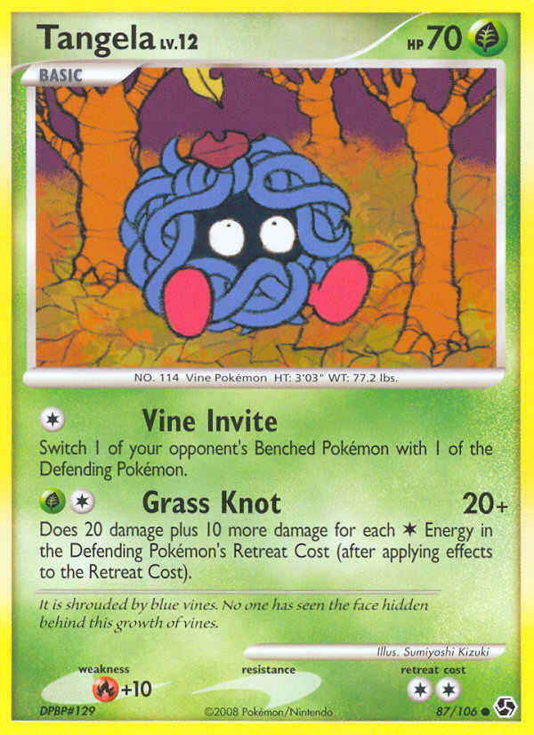 Tangela (87/106) [Diamond & Pearl: Great Encounters] | Gear Gaming Bentonville