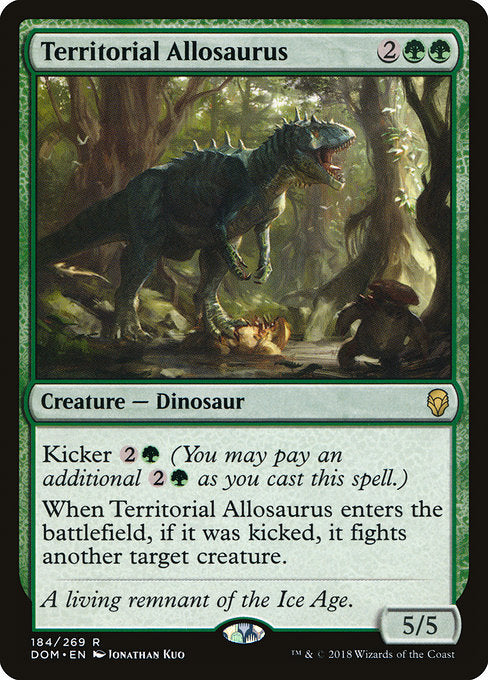 Territorial Allosaurus [Dominaria] | Gear Gaming Bentonville