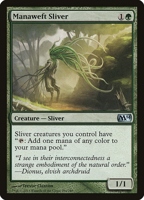 Manaweft Sliver [Magic 2014 (M14)] | Gear Gaming Bentonville