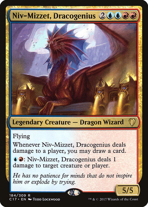 Niv-Mizzet, Dracogenius [Commander 2017] | Gear Gaming Bentonville