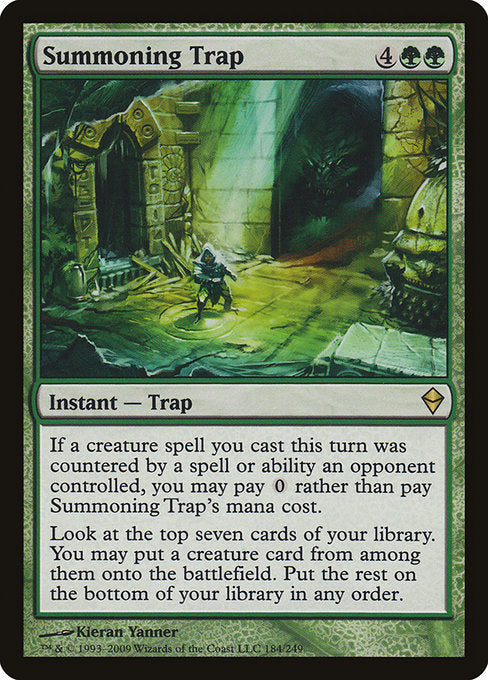 Summoning Trap [Zendikar] | Gear Gaming Bentonville