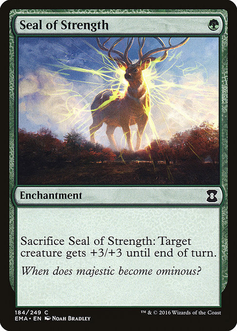 Seal of Strength [Eternal Masters] | Gear Gaming Bentonville