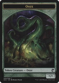 Ooze // Frog Lizard Token [Ravnica Allegiance: Guild Kits] | Gear Gaming Bentonville