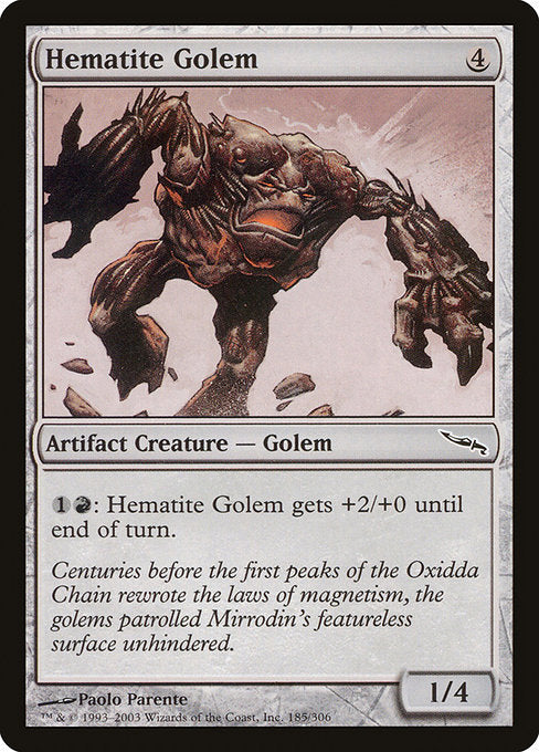 Hematite Golem [Mirrodin] | Gear Gaming Bentonville