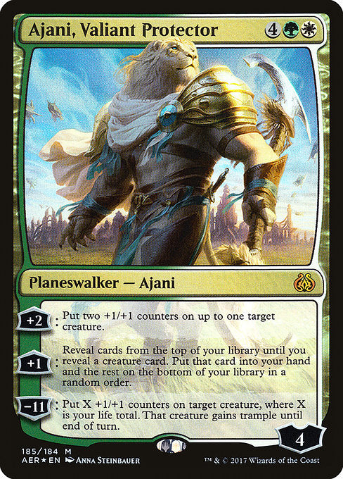 Ajani, Valiant Protector [Aether Revolt] | Gear Gaming Bentonville