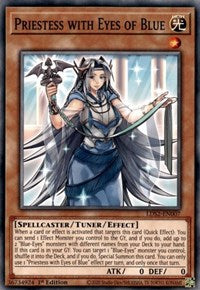 Priestess with Eyes of Blue [LDS2-EN007] Common | Gear Gaming Bentonville