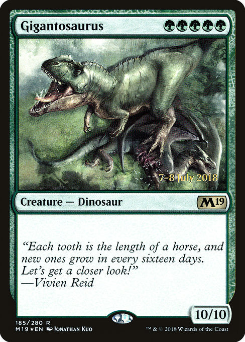 Gigantosaurus [Prerelease Cards] | Gear Gaming Bentonville