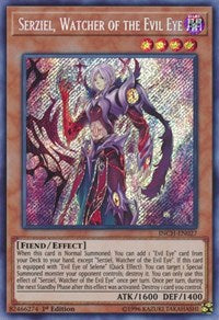 Serziel, Watcher of the Evil Eye [The Infinity Chasers] [INCH-EN027] | Gear Gaming Bentonville