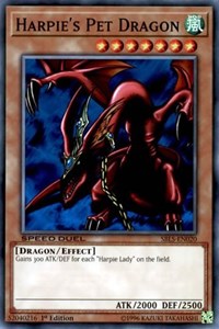 Harpie's Pet Dragon [Speed Duel: Arena of Lost Souls] [SBLS-EN020] | Gear Gaming Bentonville