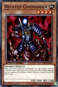 Decayed Commander [Speed Duel: Arena of Lost Souls] [SBLS-EN032] | Gear Gaming Bentonville