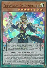 Performapal Smile Sorcerer [Duel Power] [DUPO-EN012] | Gear Gaming Bentonville