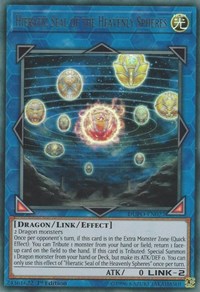 Hieratic Seal of the Heavenly Spheres [Duel Power] [DUPO-EN027] | Gear Gaming Bentonville