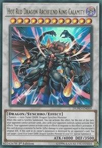 Hot Red Dragon Archfiend King Calamity [Duel Power] [DUPO-EN059] | Gear Gaming Bentonville