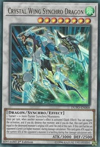 Crystal Wing Synchro Dragon [Duel Power] [DUPO-EN068] | Gear Gaming Bentonville