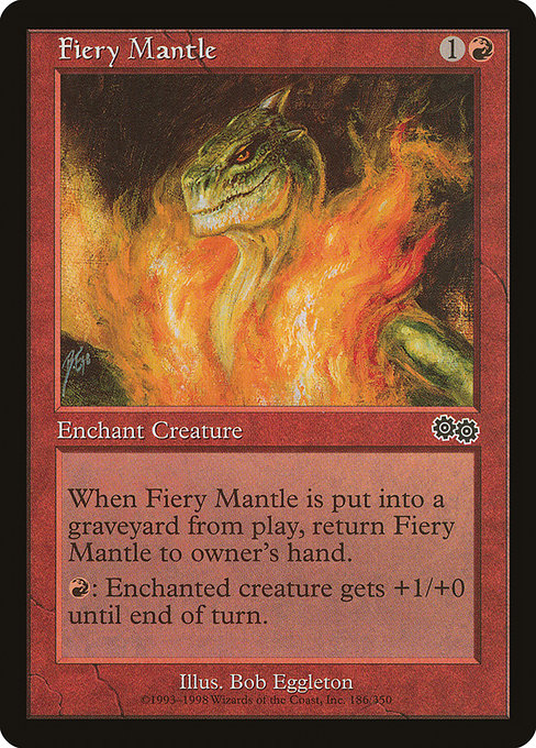 Fiery Mantle [Urza's Saga] | Gear Gaming Bentonville