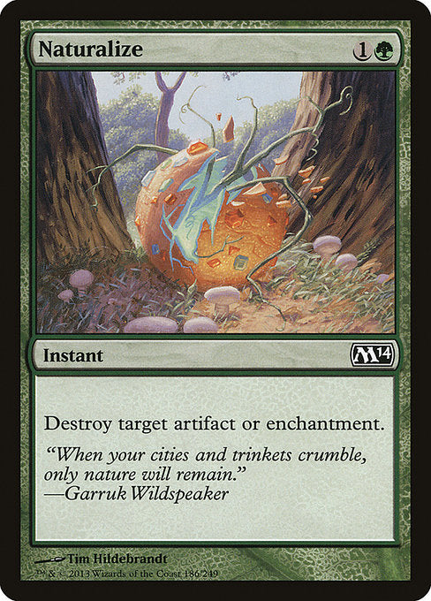 Naturalize [Magic 2014 (M14)] | Gear Gaming Bentonville