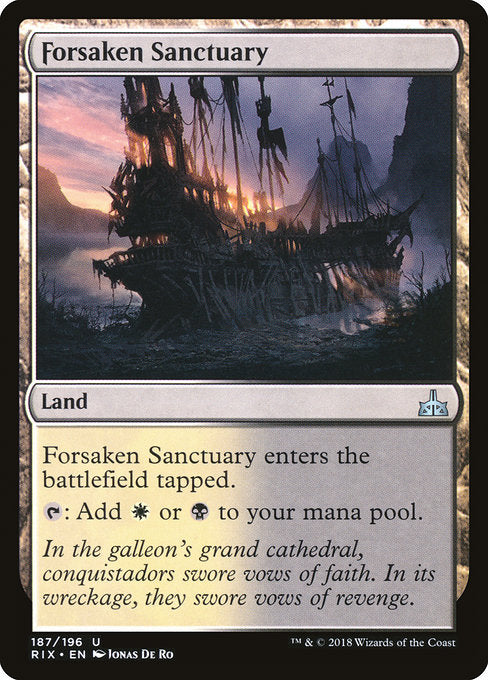 Forsaken Sanctuary [Rivals of Ixalan] | Gear Gaming Bentonville